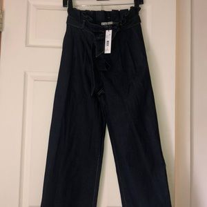 alice and olivia paperbag jeans